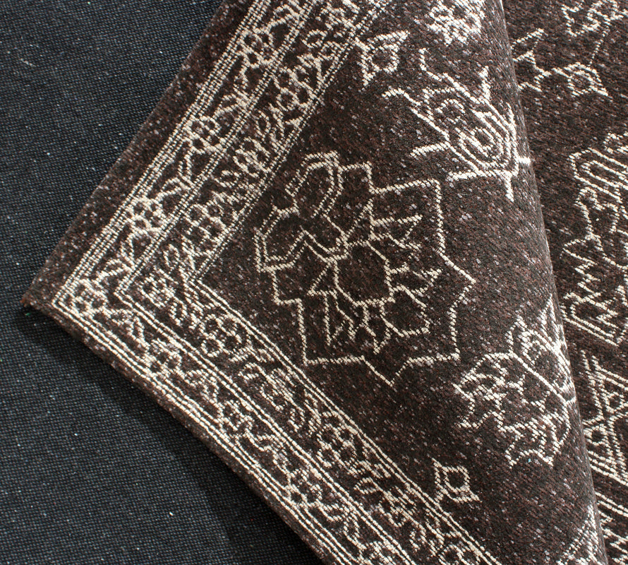 North Aztec Jacquard Wocen Cotton Carpet