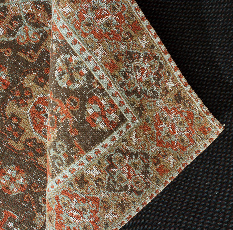 Queensland Jacqurad Woven Cotton Carpet | Fab Natura