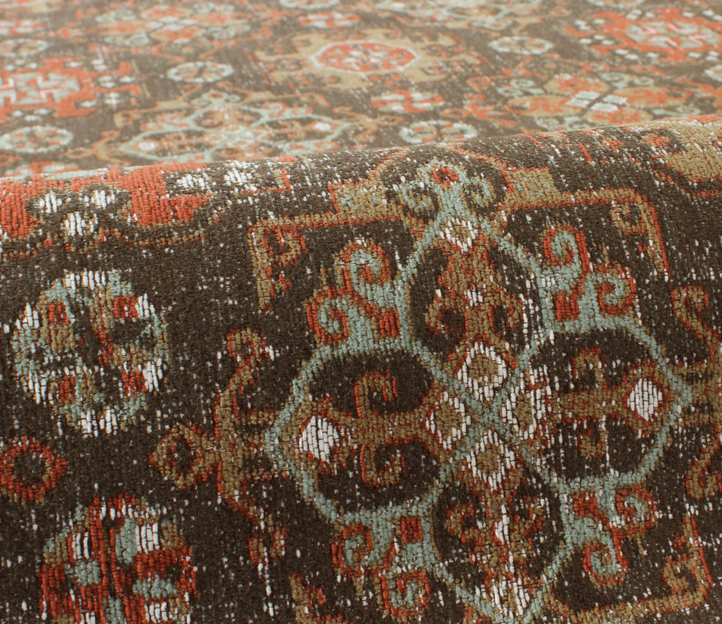 Queensland Jacqurad Woven Cotton Carpet | Fab Natura