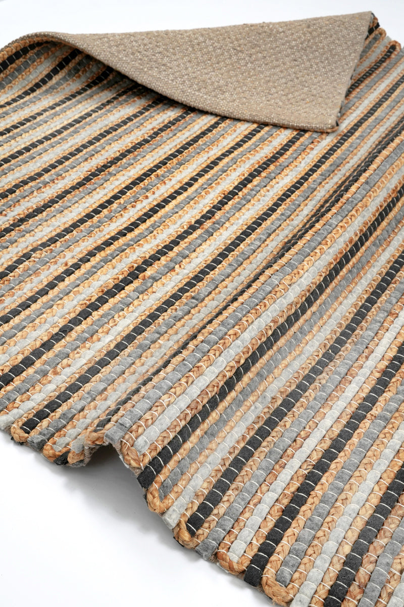 Jute Felt Area Rug