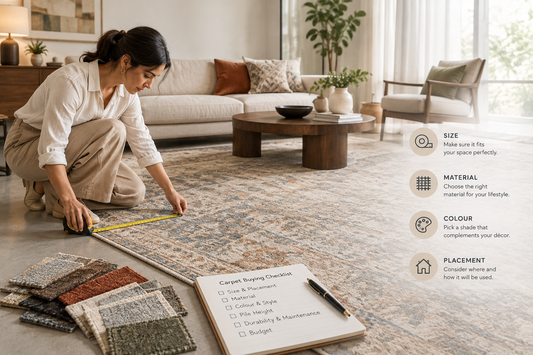 Before purchasing carpets, you should be aware of certain factors beforehand.