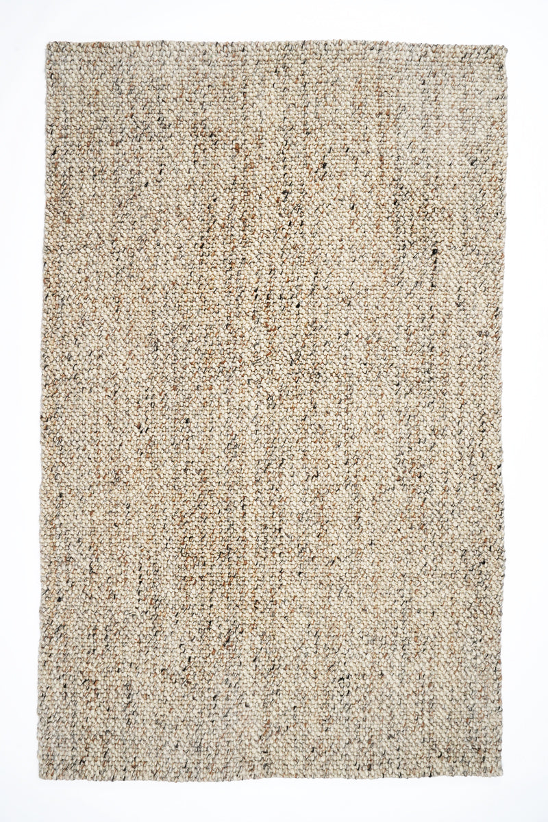 wool textured area rug