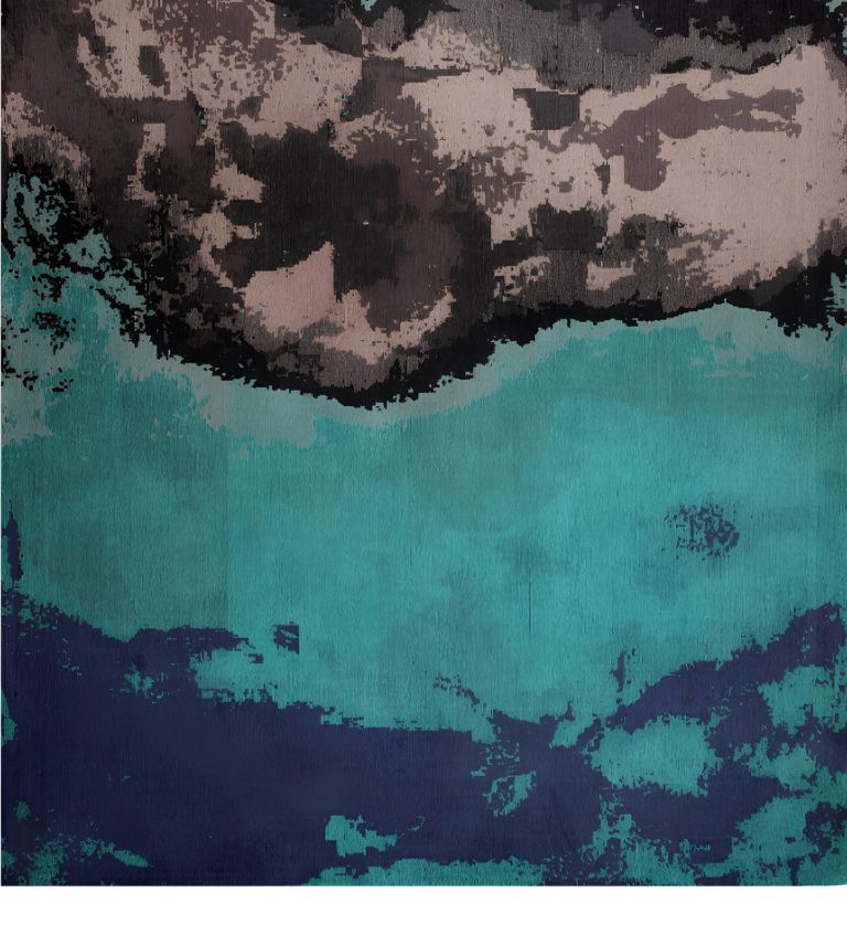 "Abstract Carpet Ignite Your Space with Jacquard Woven Designs"