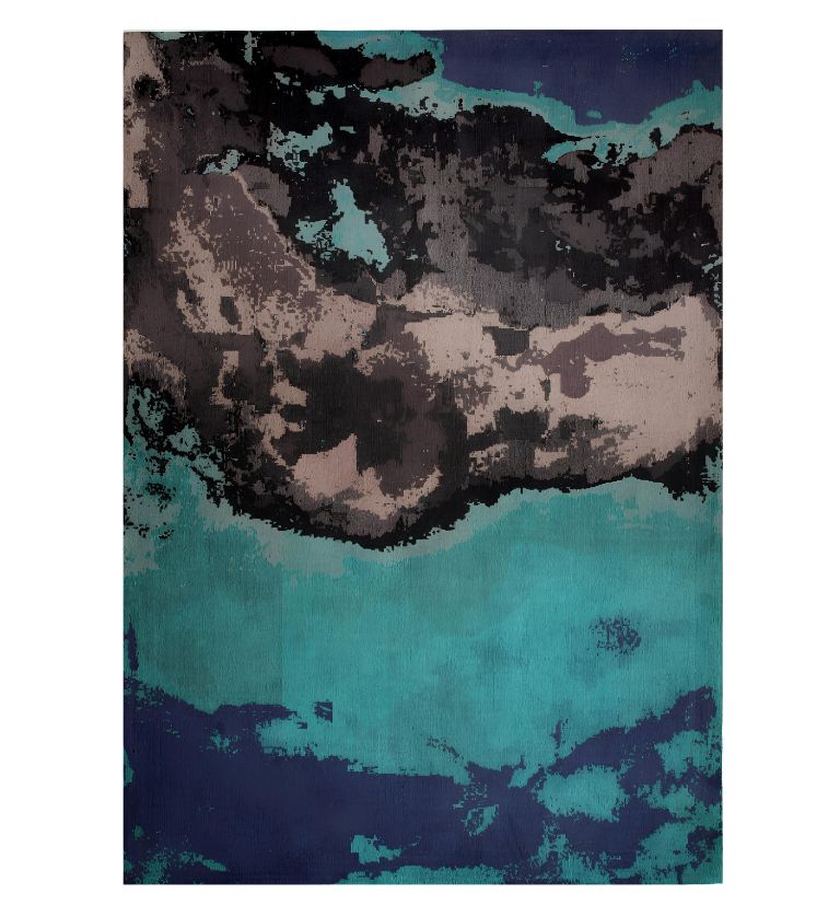 "Abstract Carpet Ignite Your Space with Jacquard Woven Designs"