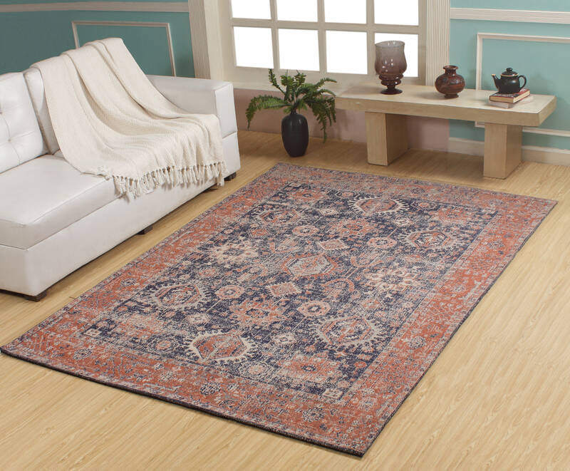 Baluch 01 Jacquard Woven Cotton Carpet