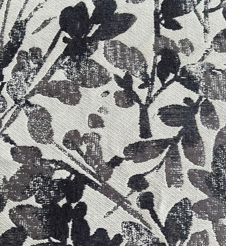 Leaf Storm Jacquard Woven Cotton Carpet - FAB NATURA