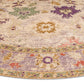 Little Fire Jacquard Woven Cotton Round Carpet - FAB NATURA