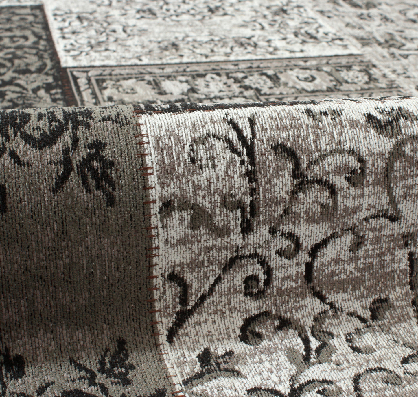 Patch KI Jacquard Woven cotton carpet