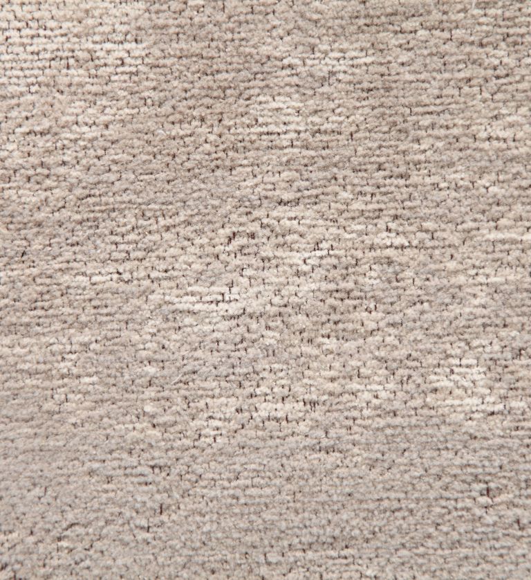 Saliva Jacquard Woven Cotton Round Carpet - FAB NATURA