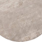 Saliva Jacquard Woven Cotton Round Carpet - FAB NATURA