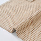 checkered jute rug