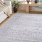 distressed vintage carpet