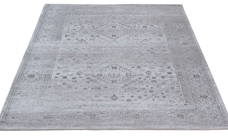 distressed vintage carpet