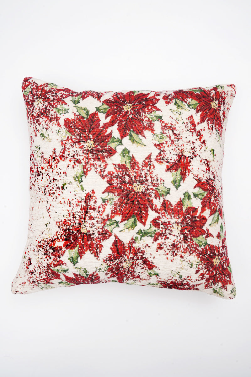 Leaves Jacquard Woven Cushion ( A Set Of Two Pieces) - FAB NATURA