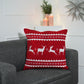 Reindeer Jacquard Woven Cushion ( A Set Of Two Pieces) - FAB NATURA