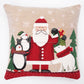 Santa 3 Jacquard Woven Cushion ( A Set Of Two Pieces) - FAB NATURA