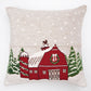 Snow Hut Jacquard Woven Cushion ( A Set Of Two Pieces) - FAB NATURA