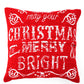 Merry and Bright Jacquard Woven Cushion ( A Set Of Two Pieces) - FAB NATURA