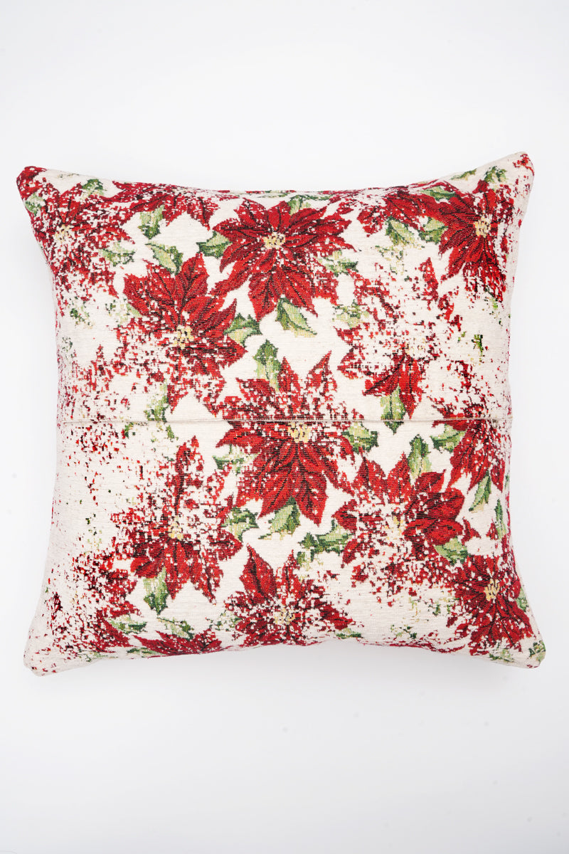 Leaves Jacquard Woven Cushion ( A Set Of Two Pieces) - FAB NATURA