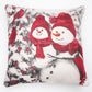 white twins christmas cushion cover