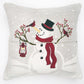 Snow Man Jacquard Woven Cushion ( A Set Of Two Pieces) - FAB NATURA