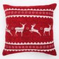 Reindeer Jacquard Woven Cushion ( A Set Of Two Pieces) - FAB NATURA