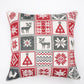 Christmas Jacquard Woven Cushion ( A Set Of Two Pieces) - FAB NATURA