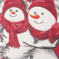 white twins christmas cushion cover