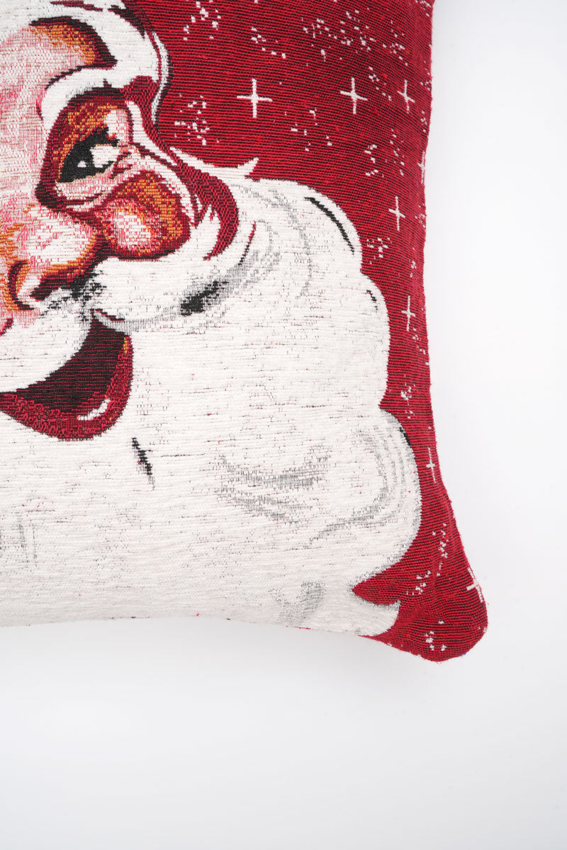 Santa Jacquard Woven Cushion ( A Set Of Two Pieces) - FAB NATURA