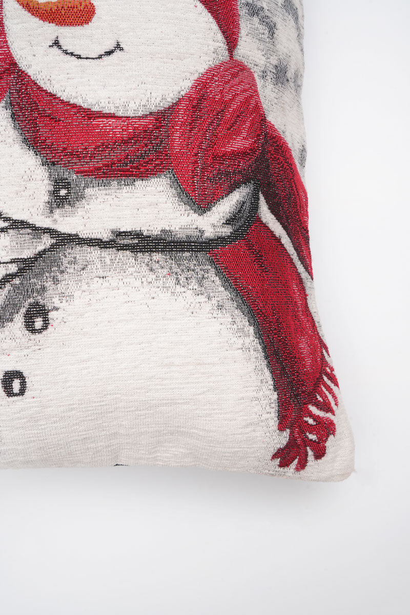 white twins christmas cushion cover