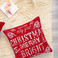 Merry and Bright Jacquard Woven Cushion ( A Set Of Two Pieces) - FAB NATURA