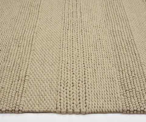 Phoenix Natural Wool Polyester Hand Woven Carpet.