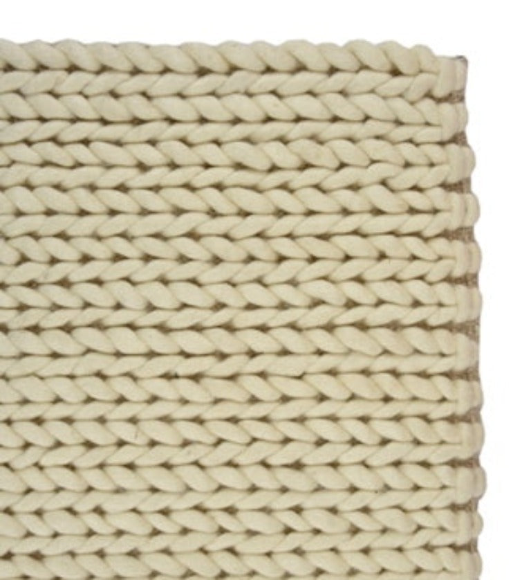 braided wool rug