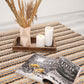 Jute Felt Area Rug